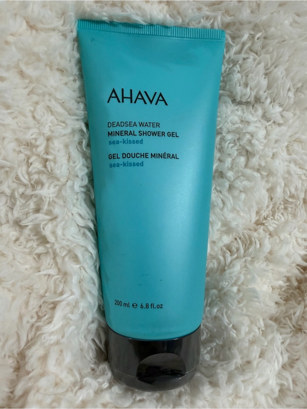 Brand New Revitalizing AHAVA Sea-Kissed Mineral Shower Gel - Turquoise Tube